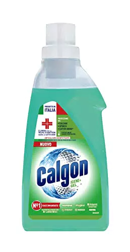 Calgon Gel Anticalcare Igiene+ per Lavatrici - Additivo Disinfettante