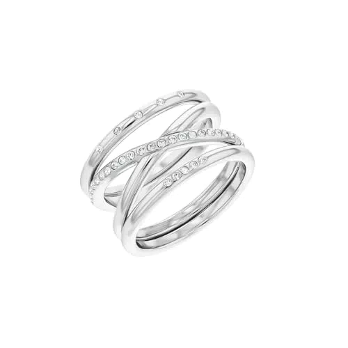 Calvin Klein Anello da donna Collezione Minimal Linear con cristalli