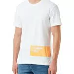 Calvin Klein Jeans T-shirt Stencil Blocking Logo Uomo