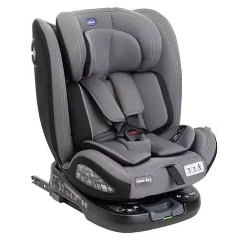 Chicco Seggiolino Auto Unico Evo I-Size 0-36 Kg Isofix Girevole 360° Reclinabile