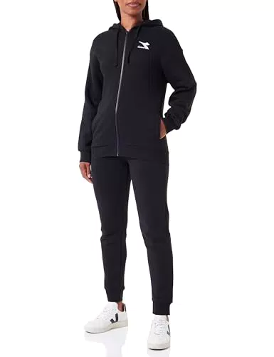 Diadora Tuta con Cappuccio Donna L.Tracksuit Hd Fz Core