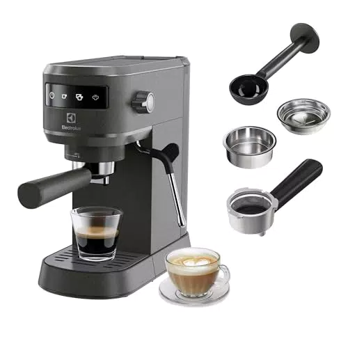 Electrolux Explore 6 Macchina per Caffè Espresso e Cappuccino E6EC1-6BST