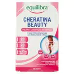 Equilibra Cheratina Beauty - Integratore per Capelli e Unghie con Vitamine e Minerali