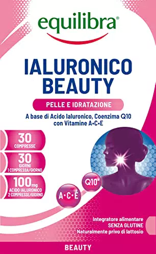 Equilibra Ialuronico Beauty: Integratore con Acido Ialuronico e Coenzima Q10