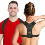 Gymone Fascia Posturale Regolabile per Spalle e Schiena, Correttore di Postura