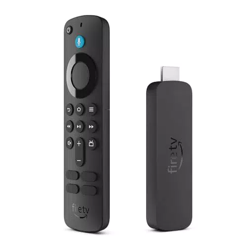 Amazon Fire TV Stick 4K - Dispositivo di streaming con Wi-Fi 6 e Dolby Vision