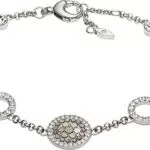 Fossil Bracciale da Donna in Acciaio Inossidabile JF02311040 con Estensione