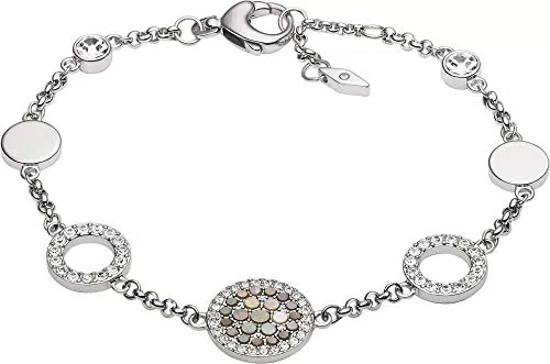Fossil Bracciale da Donna in Acciaio Inossidabile JF02311040 con Estensione