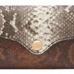 Fossil Heritage Custodia per Tessere Donna Modello Snake Design