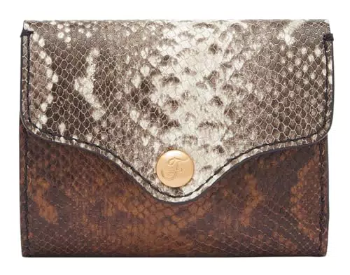 Fossil Heritage Custodia per Tessere Donna Modello Snake Design