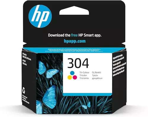 HP 304 Cartuccia Originale Compatibile con Stampanti DeskJet e ENVY