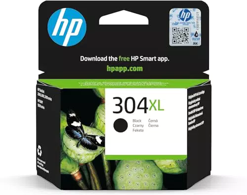 HP 304XL Cartuccia Originale Alta Capacità per Stampanti DeskJet e ENVY