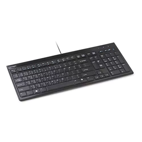 Kensington Tastiera Advance Fit Standard Profilo Sottile 19 mm Layout Italiano QWERTY