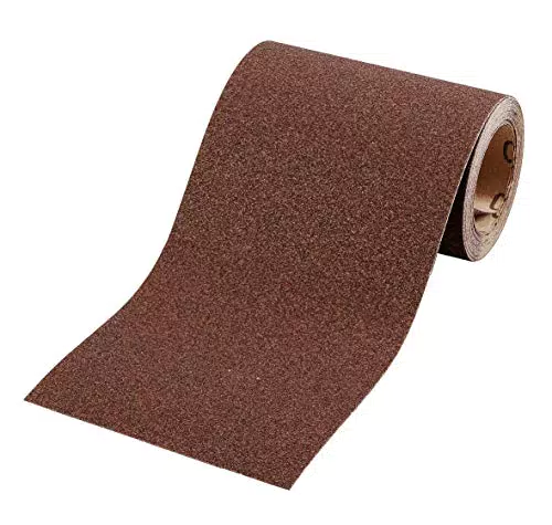 KWB Carta Vetrata su Rotolo per Metallo, Legno e Vernice - Grano K-60