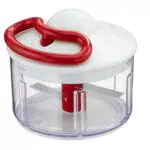Lagostina Tritatutto Manuale Pronto in 5 Secondi, 500 ml in Plastica e Acciaio