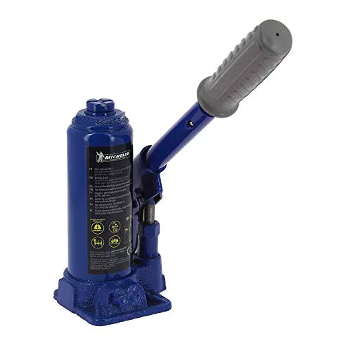 Michelin Cric a Bottiglia Idraulico 3 Tonnellate, Gamma di Sollevamento 195-385 mm
