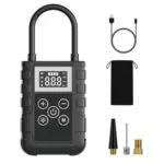 YOYOPOW Mini Compressore D'Aria Portatile 150PSI con Schermo LCD e Torcia LED