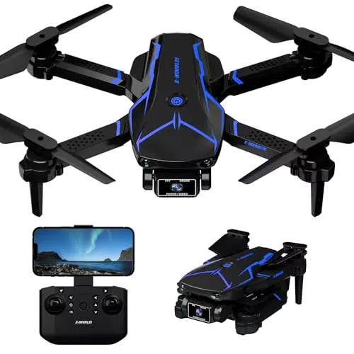 X19 Mini Droni con Fotocamera 720P HD e WiFi - Quadcopter per Principianti