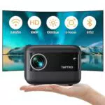 TOPTRO Mini Proiettore Portatile Full HD 18000 Lumens con WiFi e Bluetooth