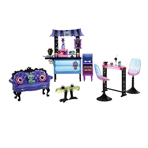 Monster High Playset Caffè Post Mortem - Giocattolo per Bambini 4+ HMV78