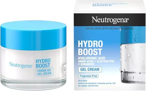 Neutrogena Hydro Boost Crema Gel Idratante Viso con Acido Ialuronico