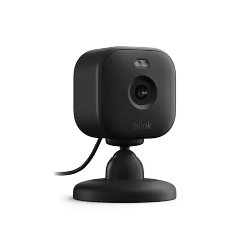 Blink Mini 2 - Videocamera di sicurezza intelligente con visione notturna HD