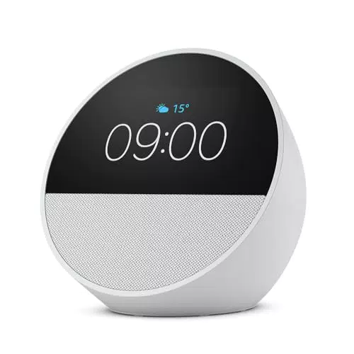 Amazon Echo Spot 2024 - Sveglia intelligente con audio di qualità e Alexa