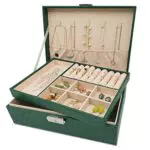 Pahajim Porta Gioielli Donna - Cofanetto Organizer per Anelli, Bracciali e Collane