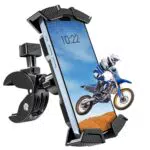 Supporto per Telefono Moto e Bici - Blocco di Sicurezza, Funzionamento a Una Mano