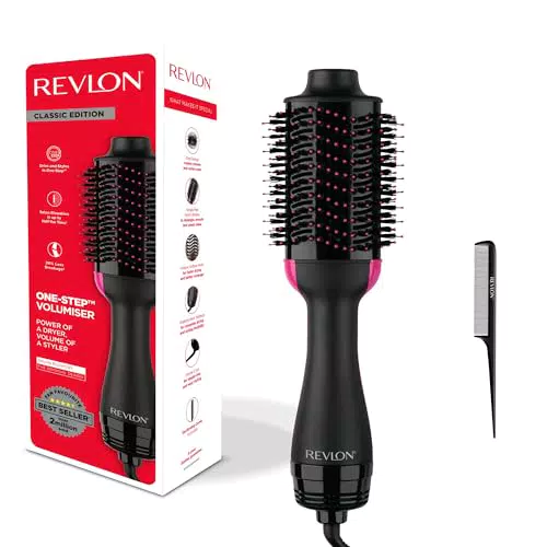 Revlon Asciugacapelli e Volumizer Salon One-Step™ con Pettine a Coda