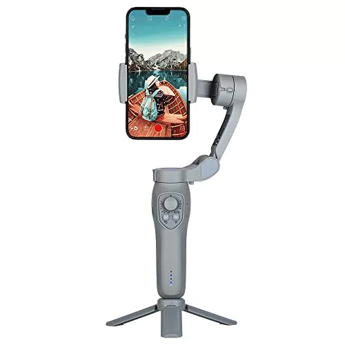 Rollei Steady Butler Mobile 3 SE - Gimbal Pieghevole per Smartphone e Video Stabilizzati