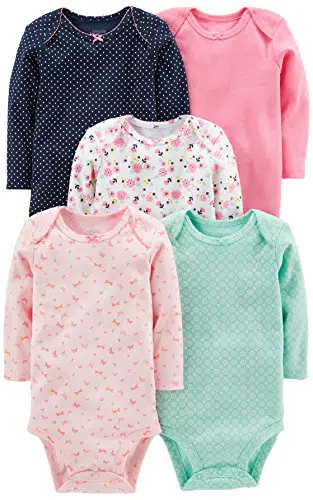Simple Joys by Carter's Body per Neonati a Manica Lunga Unisex