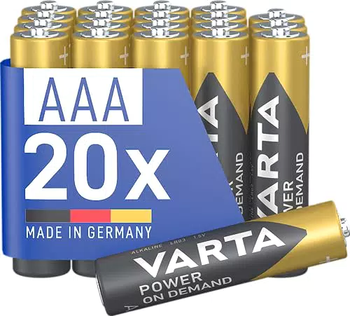 VARTA Batterie Alcaline Power on Demand 1,5V per dispositivi Smart Home