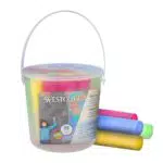 Westcott Gesso Stradale - Pratico Secchio per Trasporto, Facile da Lavare