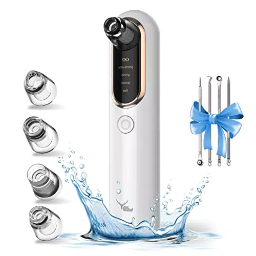 Yccu Aspiratore Punti Neri Professionale per Pulizia Viso Ricarica USB