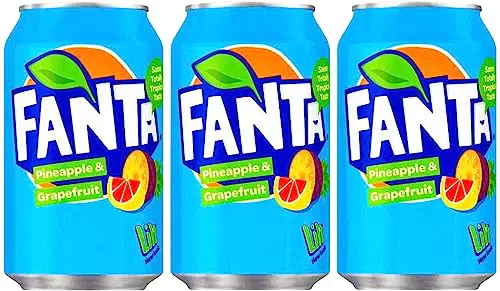 Fanta Ananas e Pompelmo 330ml - Bevanda Americana Novità dal Mondo