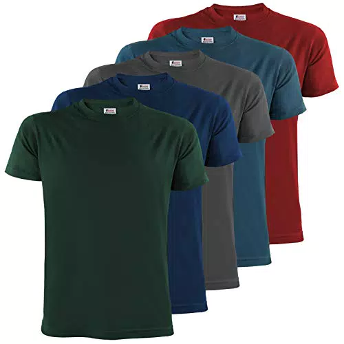 Alpidex T-Shirt Girocollo da Uomo - Magliette Comode e Versatili