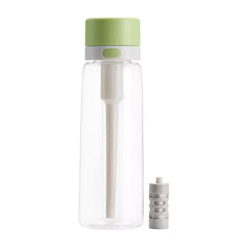 Amazon Basics Bottiglia per acqua con filtro in tritan privo di bisfenolo A