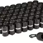 Amazon Basics Sacchetti per bisogni cani con dispenser e clip per guinzaglio