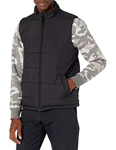 Amazon Essentials Piumino Smanicato Uomo di Medio Spessore
