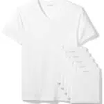Amazon Essentials T-Shirt Scollo a V Uomo