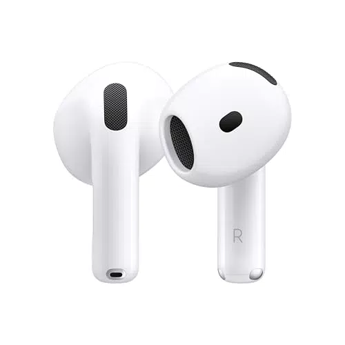 Apple AirPods 4 - Auricolari wireless Bluetooth con audio spaziale e ricarica USB-C