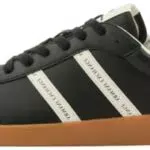 Armani Exchange Berlin Scarpe da Ginnastica Uomo con Logo a Strisce Doppie