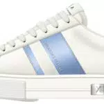 Armani Exchange Mina Cup Sole Scarpe da Ginnastica Donna con Logo Metallico