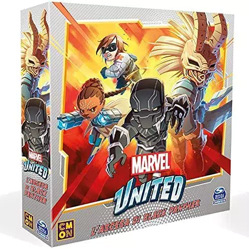 Asmodee Marvel United: Espansione L'Ascesa di Black Panther - Gioco da Tavolo