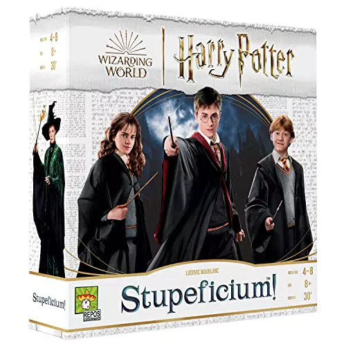 Asmodee Stupeficium! Gioco da Tavolo Harry Potter per 4-8 Giocatori