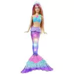Barbie Dreamtopia Sirena con Luci Scintillanti - Giocattolo per Bambini 3-7 Anni