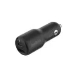 Belkin BoostCharge Doppio Caricabatteria da Auto 42W con Ricarica Rapida USB-C