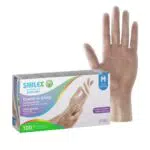 Bericah Smilex Guanti in Vinile Senza Polvere modello Skin Vinil