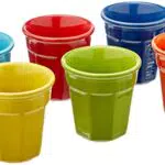 Bialetti Set di Bicchierini in Porcellana Multicolore